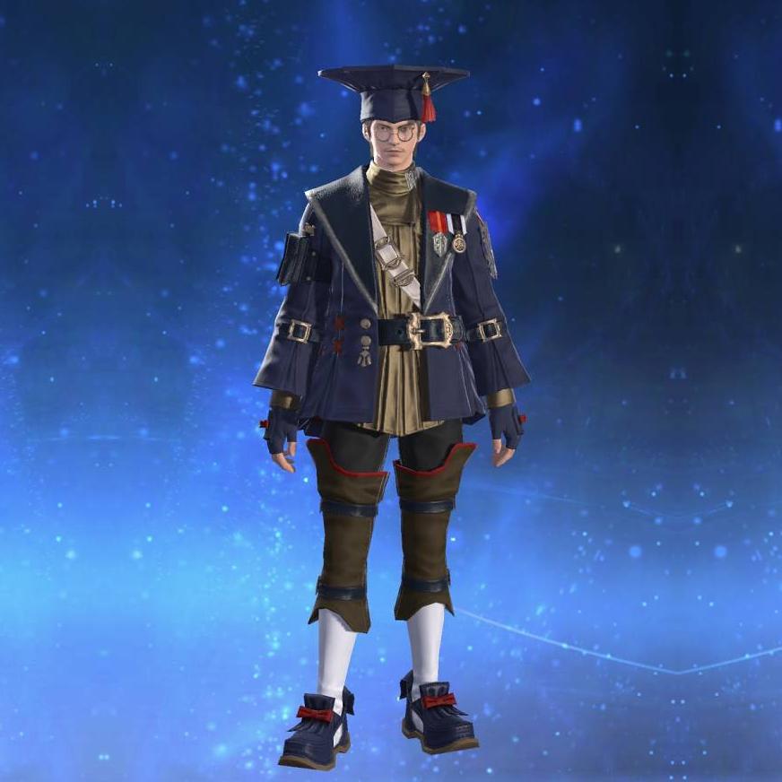 Argute Gown's gearset image male.