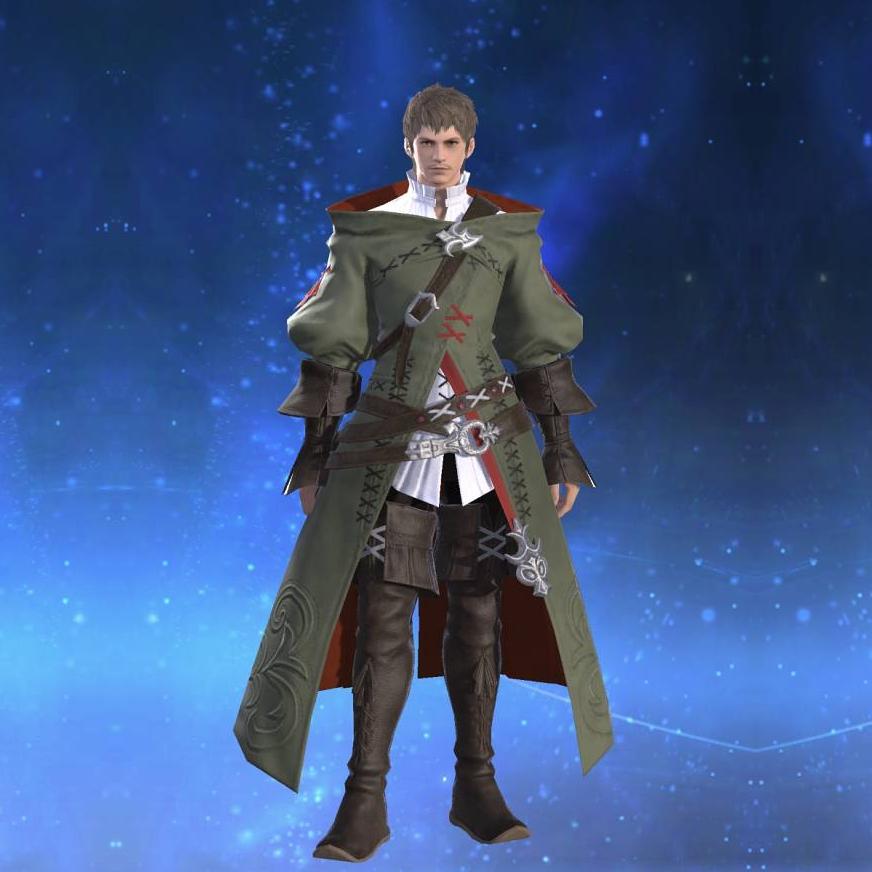 Acolyte's Robe's gearset image male.