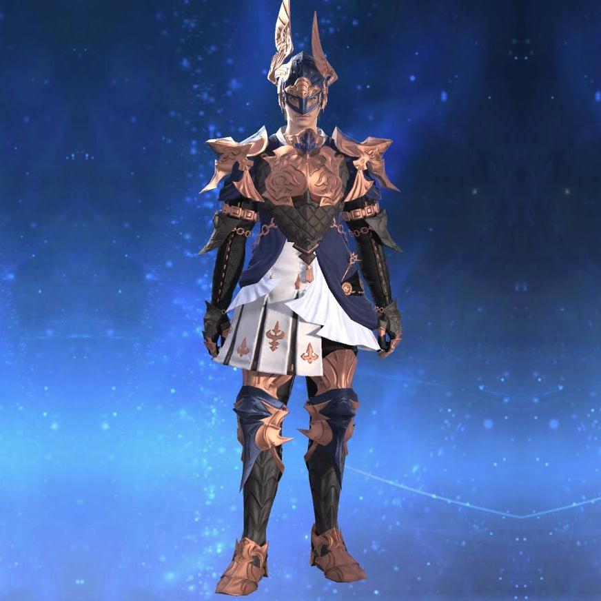 Suit of Astrum Mail's gearset image male.