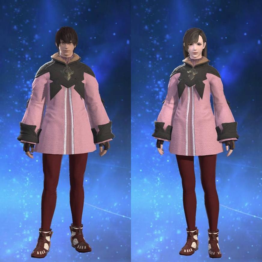 Ascetic's Halfrobe's gearset image.