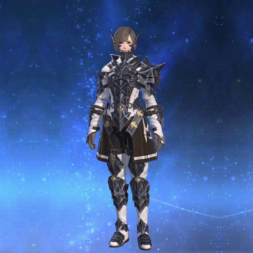 アテナアーマー's gearset image female.