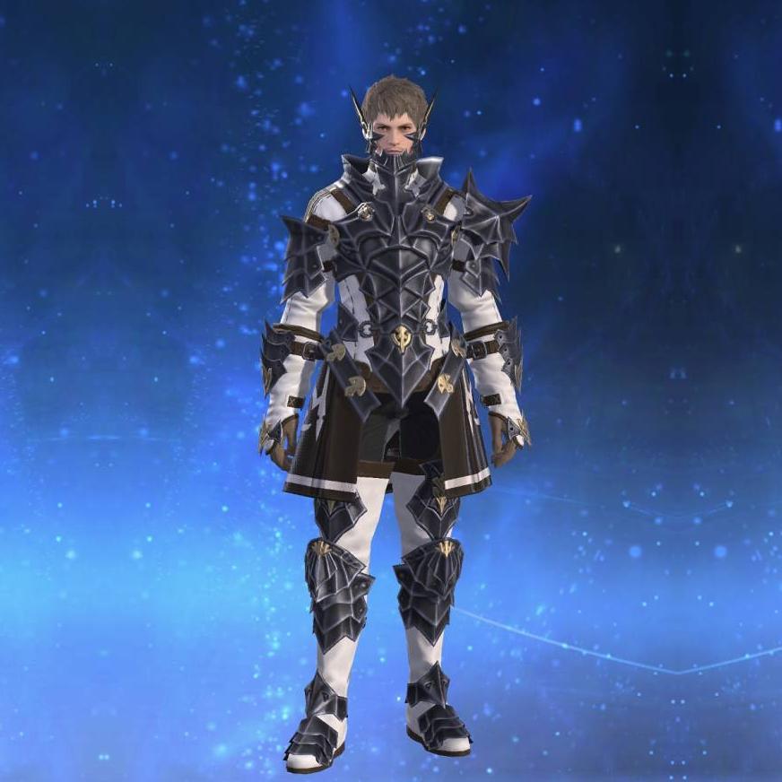 アテナアーマー's gearset image male.
