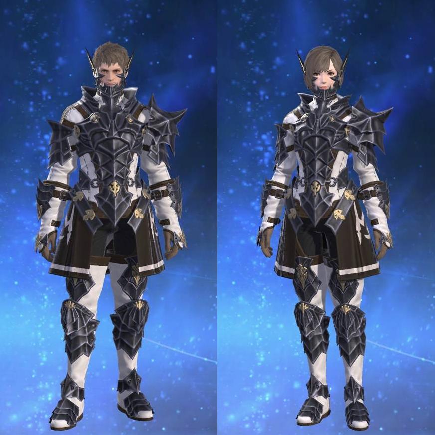アテナアーマー's gearset image.