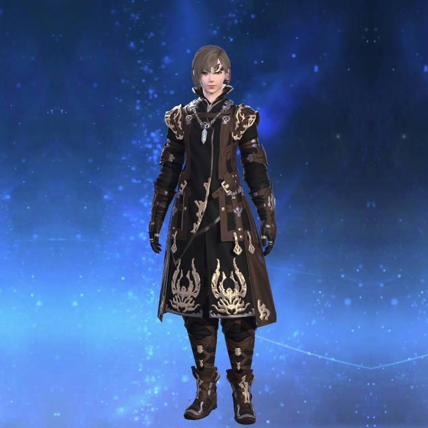 Allagan Tunic of Casting's gearset image female.