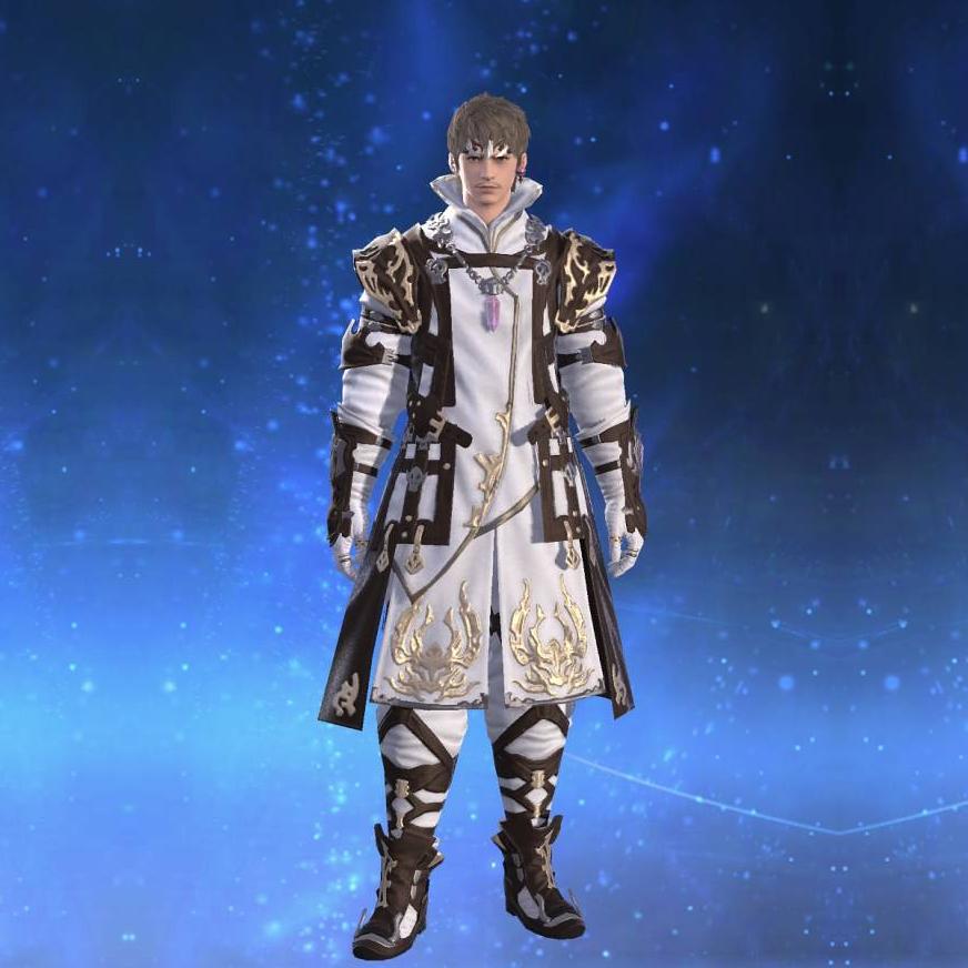 Allagan Tunic of Healing's gearset image male.