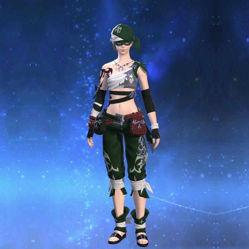 Arachne Shirt of Scouting's gearset image female.