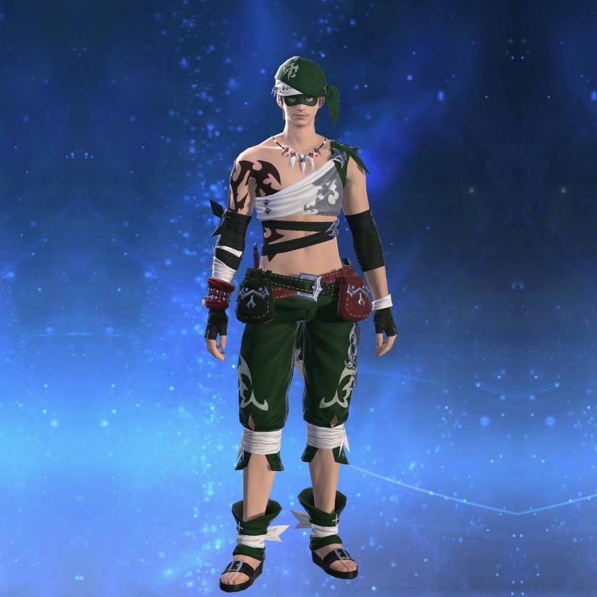 Arachne Shirt of Scouting's gearset image male.