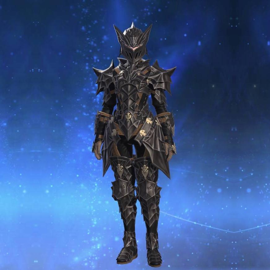 Cuirass of the Divine War's gearset image female.