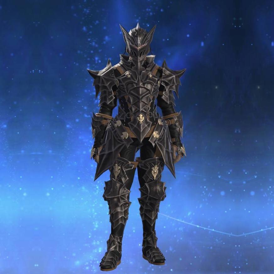 Cuirass of the Divine War's gearset image male.