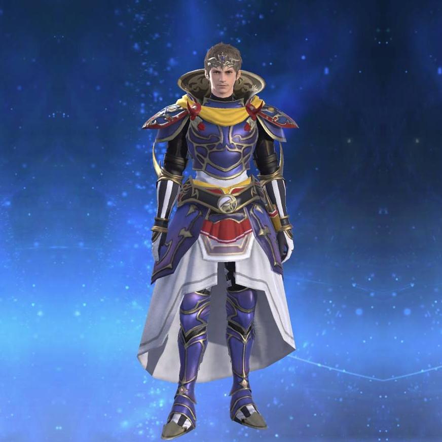 Armor of Light's gearset image male.