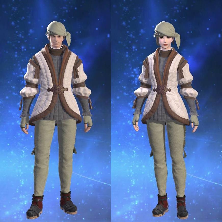 Initiate's Gown's gearset image.