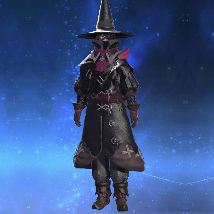 Wizard's Coat's gearset image female.