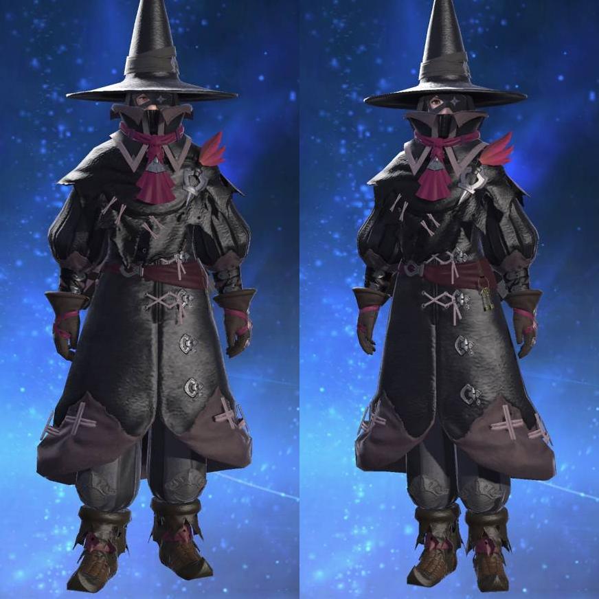 Wizard's Coat's gearset image.