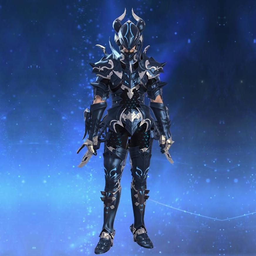 Wyrm's Mail's gearset image male.