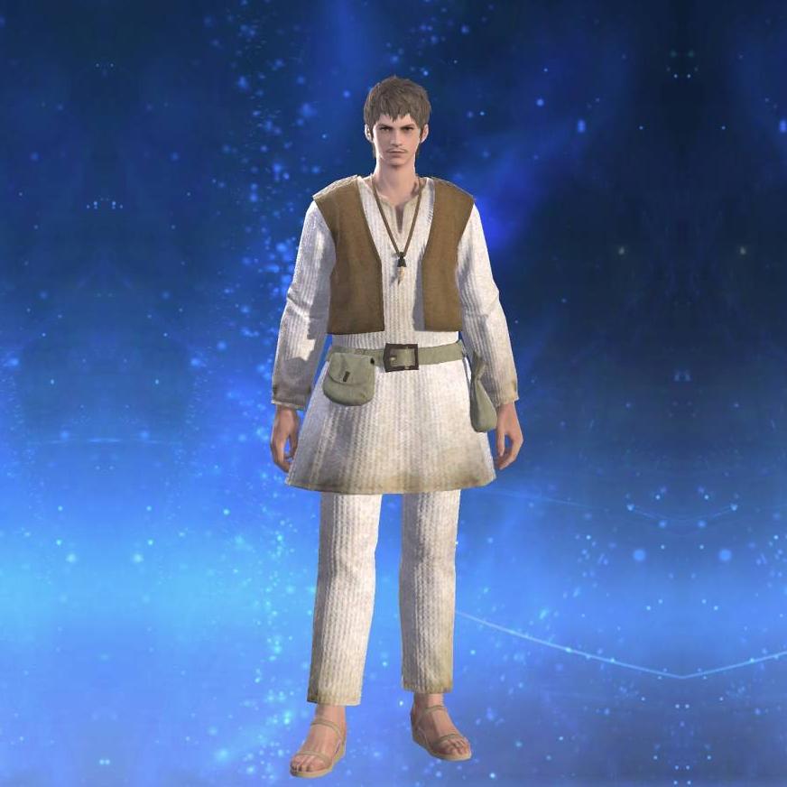 Weathered Shepherd's Tunic's gearset image male.
