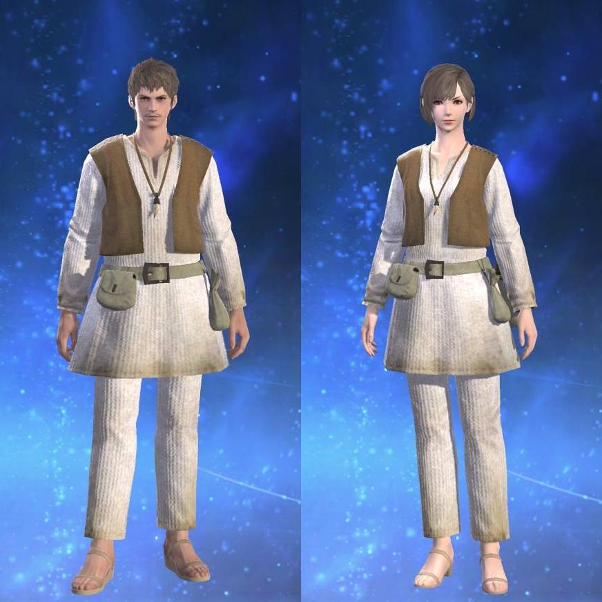 Weathered Shepherd's Tunic's gearset image.