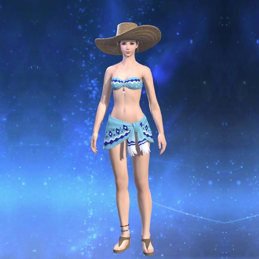 Sea Breeze Summer Halter's gearset image.