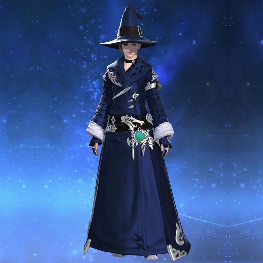 Warwolf Robe of Casting's gearset image female.