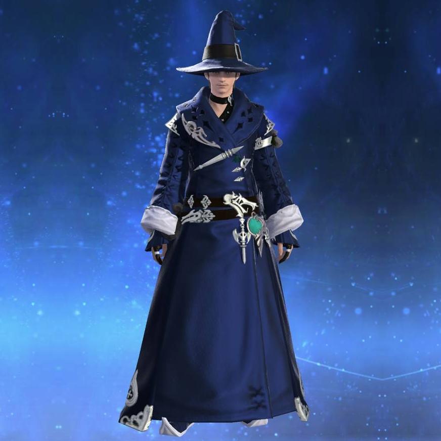 Warwolf Robe of Casting's gearset image male.