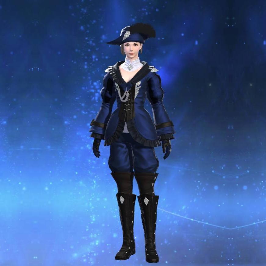 Warwolf Bliaud of Healing's gearset image female.