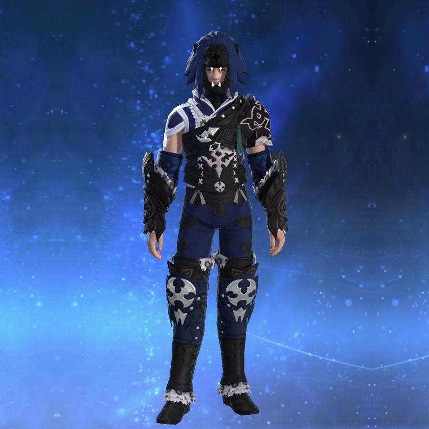 ウォーウルフ・レンジャーアタイア's gearset image male.