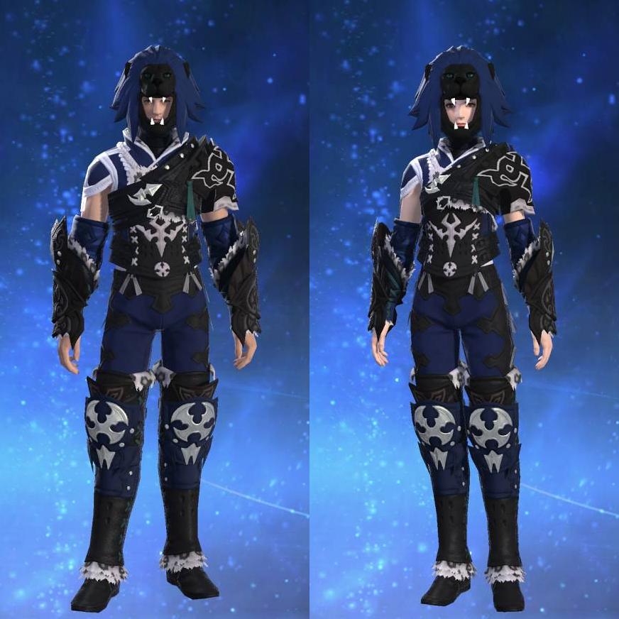 ウォーウルフ・レンジャーアタイア's gearset image.