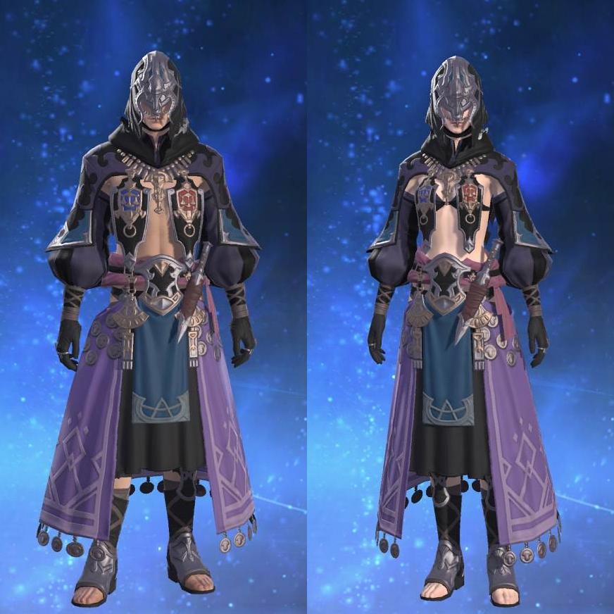 Flame Elite's Shawl's gearset image.