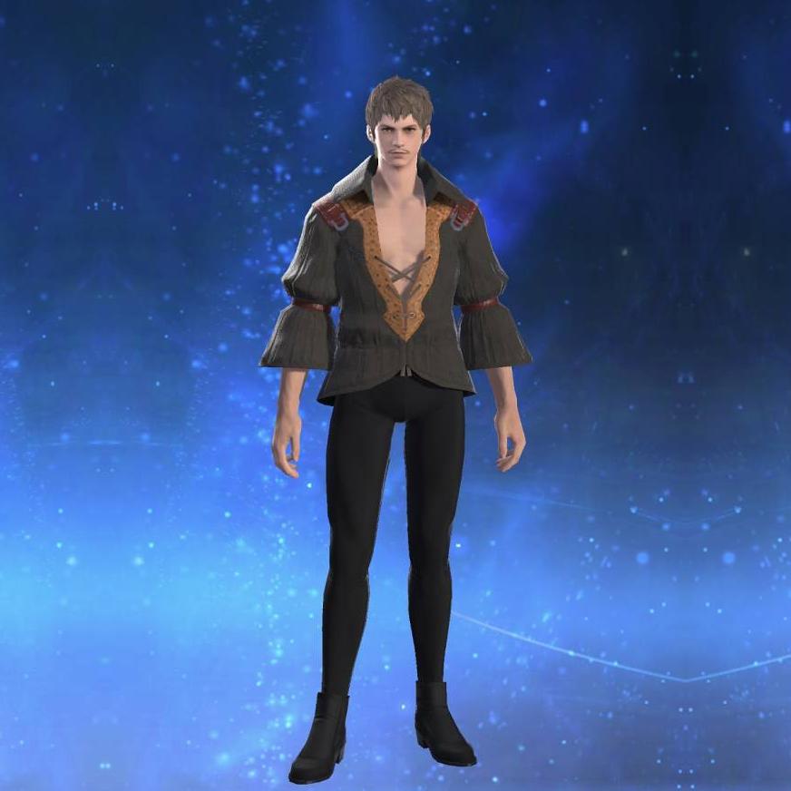 ウルダハンサージェント・シャツ's gearset image male.