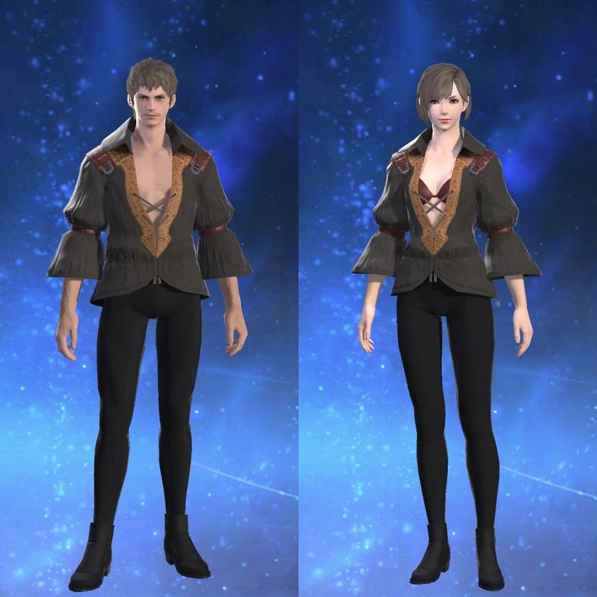 ウルダハンサージェント・シャツ's gearset image.