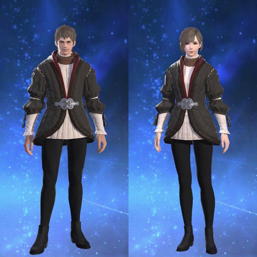 Flame Private's Gown's gearset image.