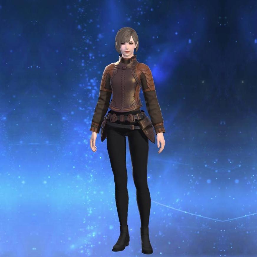 Flame Private's Cuirass's gearset image female.