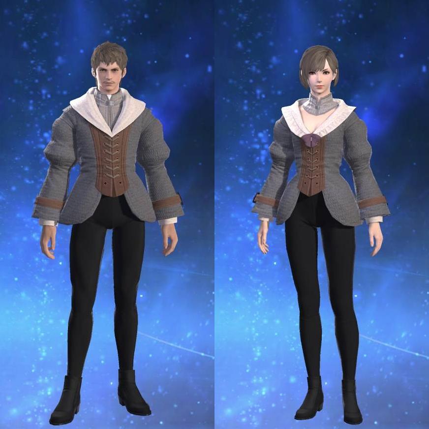 Flame Private's Bliaud's gearset image.