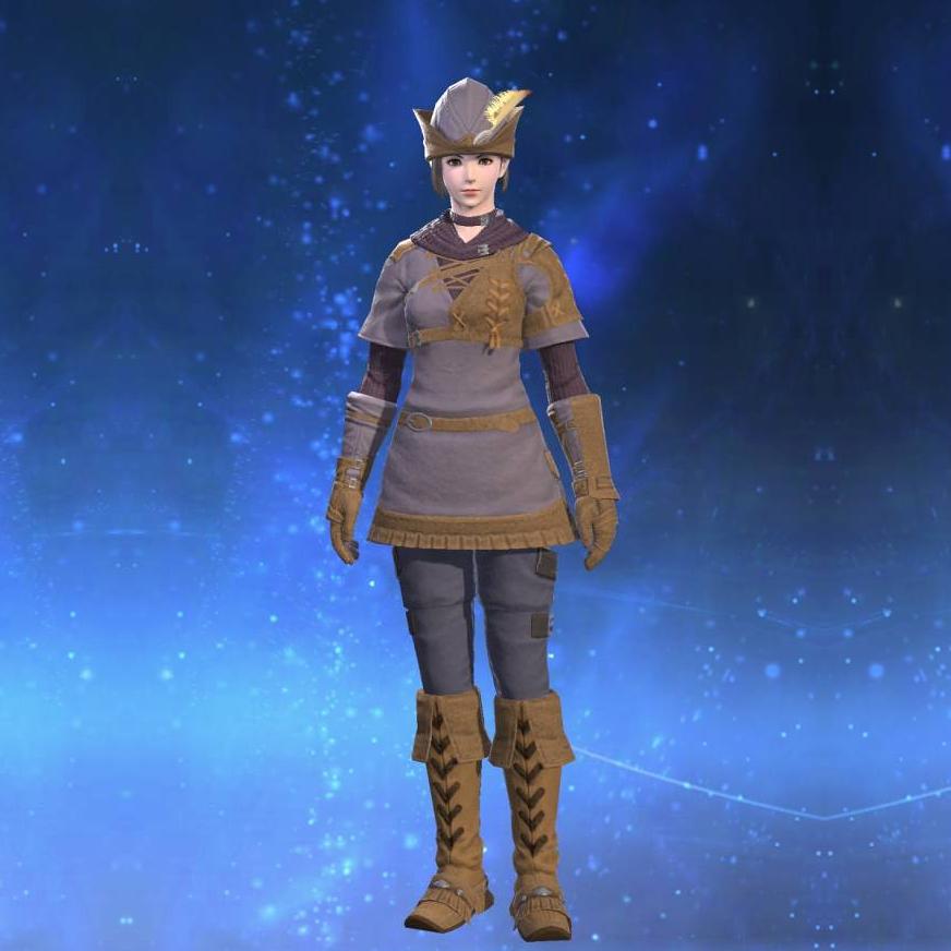 Wolf Tunic's gearset image female.