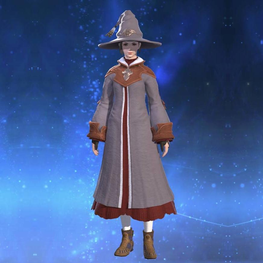 Wolf Robe's gearset image female.