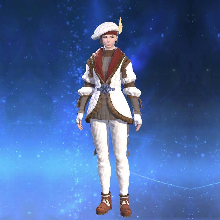 Woolen Gown's gearset image female.