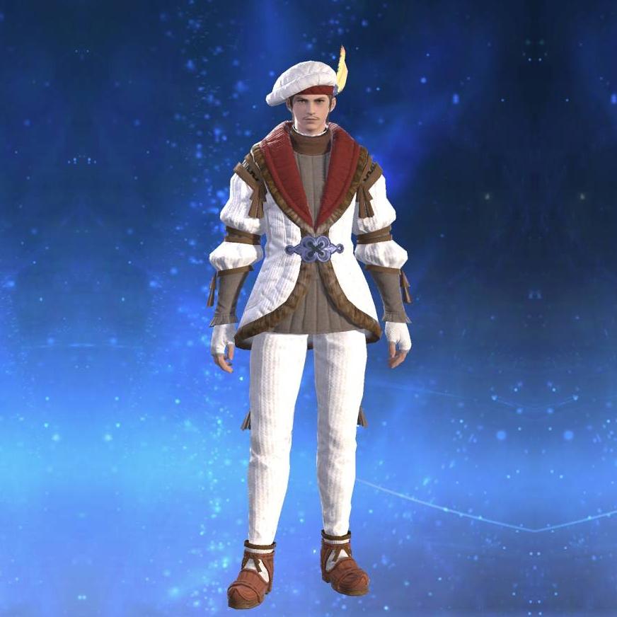 Woolen Gown's gearset image male.