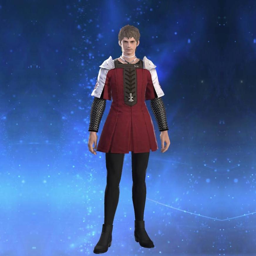 Explorer's Tabard's gearset image male.