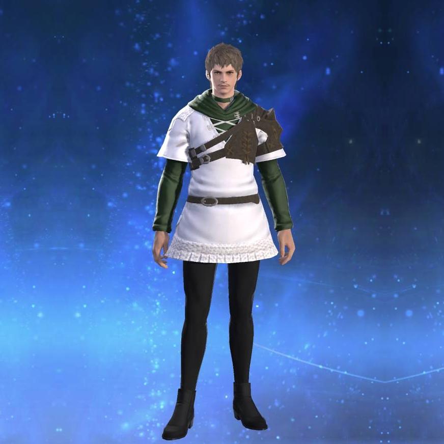 Explorer's Tunic's gearset image male.