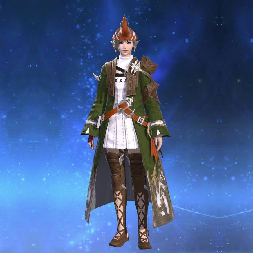 Evoker's Doublet's gearset image female.