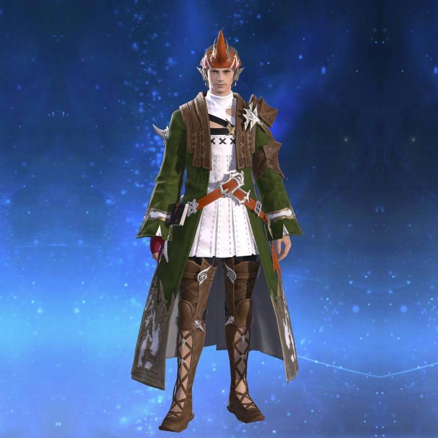 Evoker's Doublet's gearset image male.