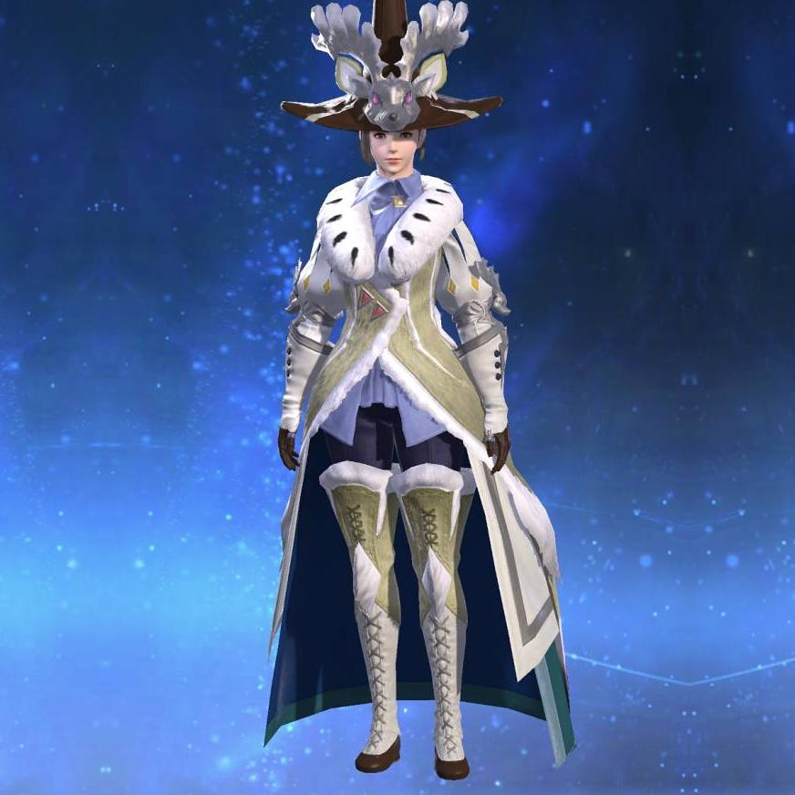 Elkhorn Robe's gearset image female.