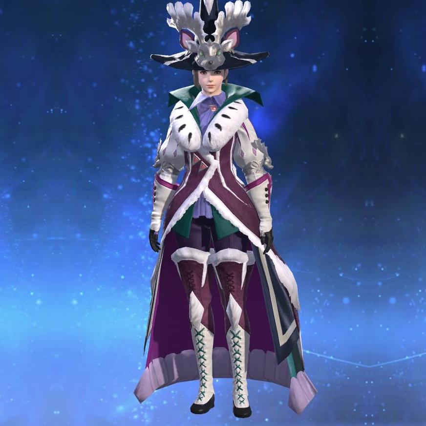 Elkliege Robe's gearset image female.