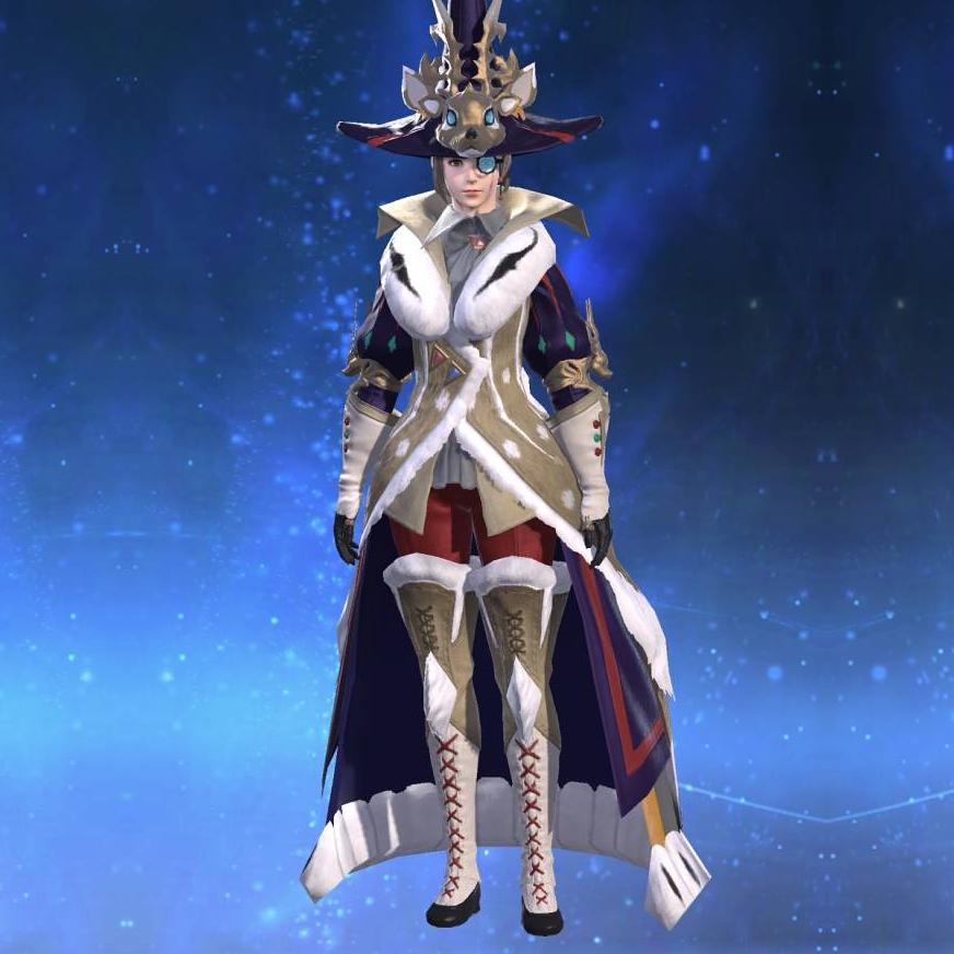Elklord Robe's gearset image female.