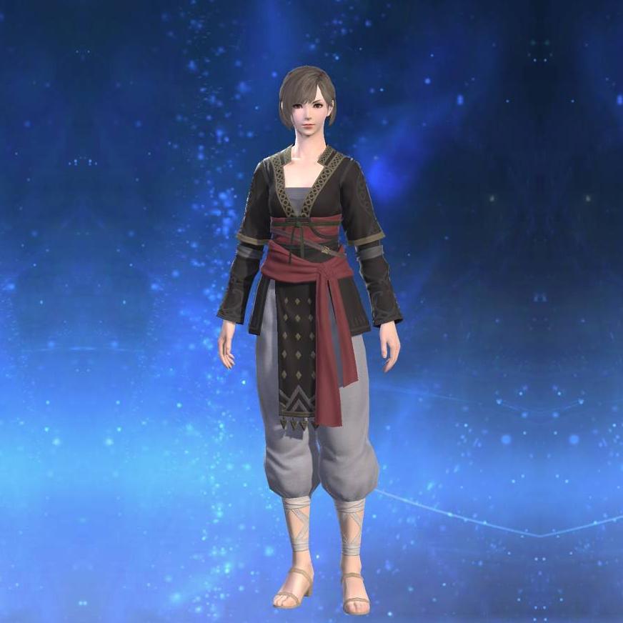 Oasis Tunic's gearset image female.