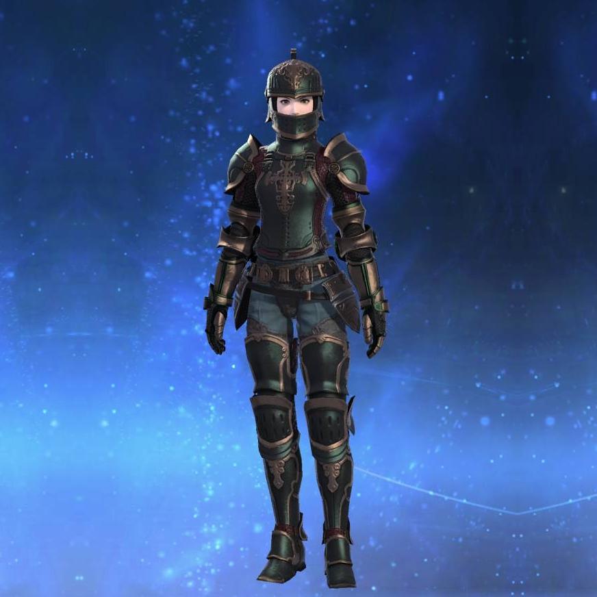 オーラムキュイラス's gearset image female.