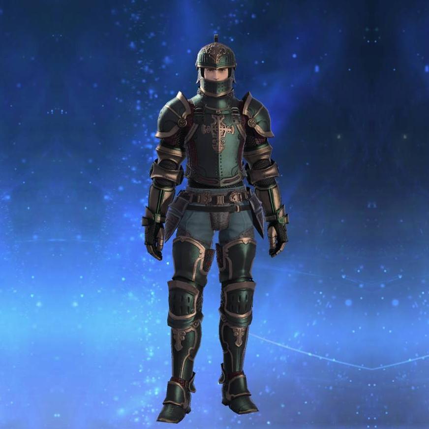 オーラムキュイラス's gearset image male.