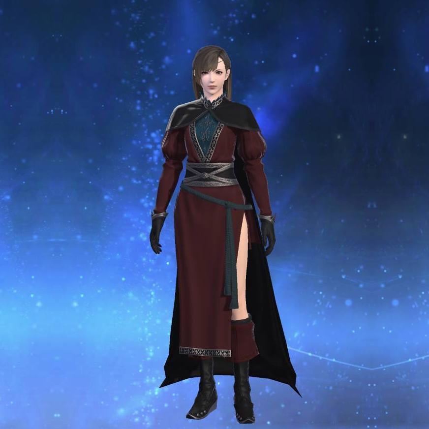 Aurum Chasuble's gearset image female.