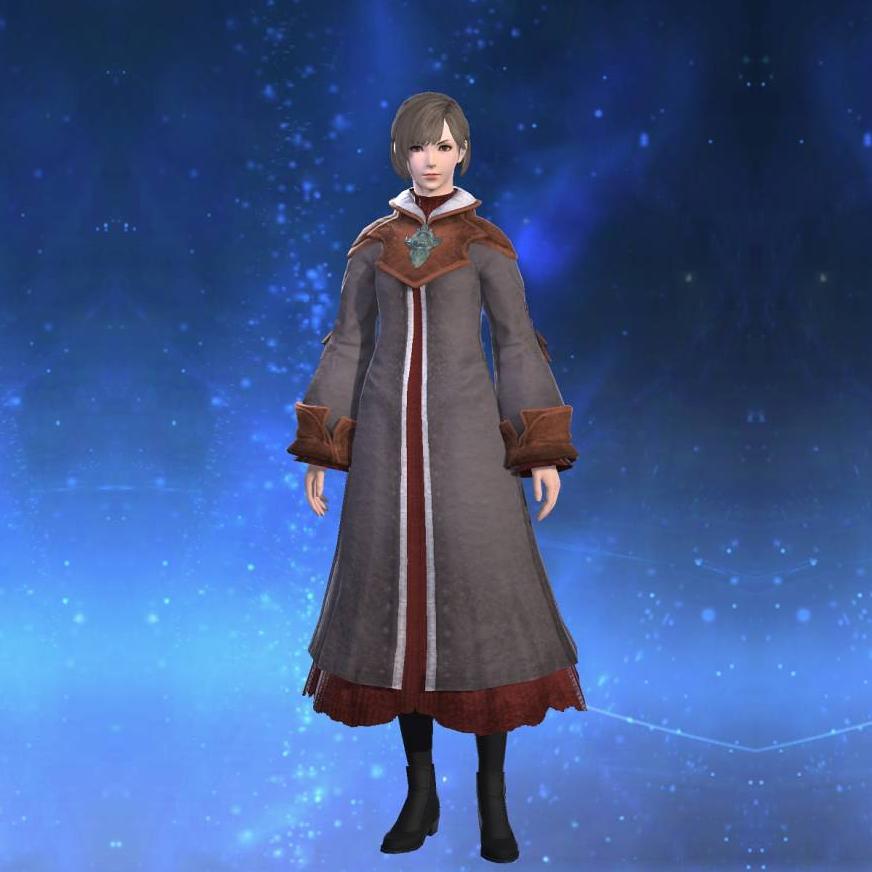 Tattered Robe's gearset image female.