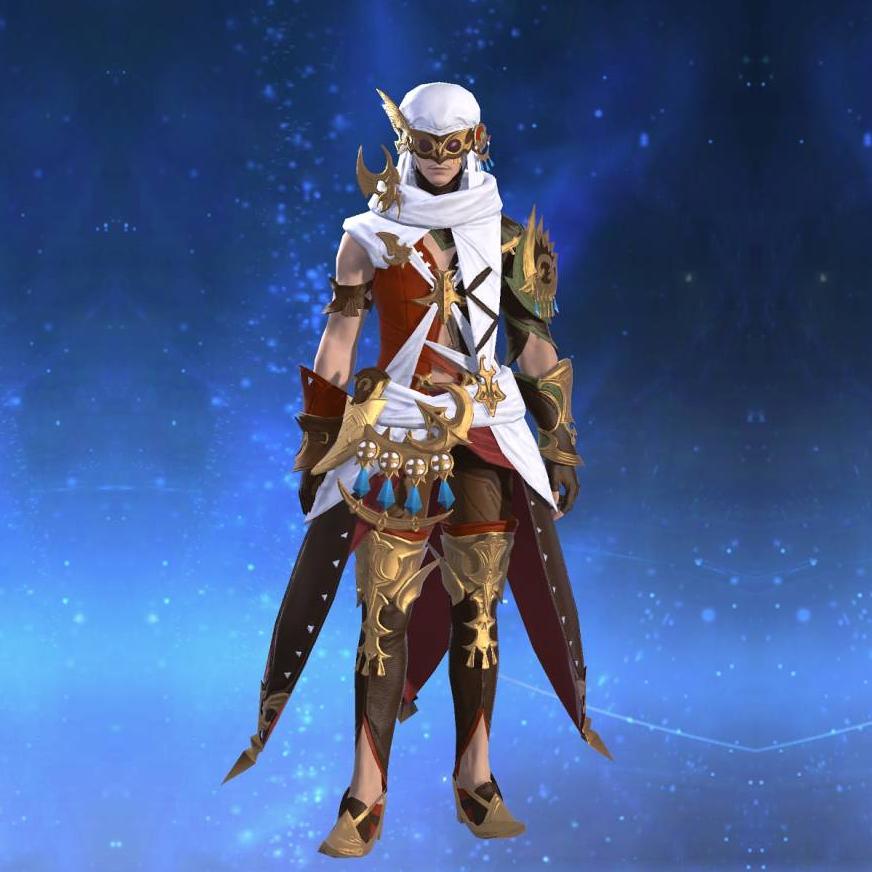 Auroral Tabard's gearset image male.