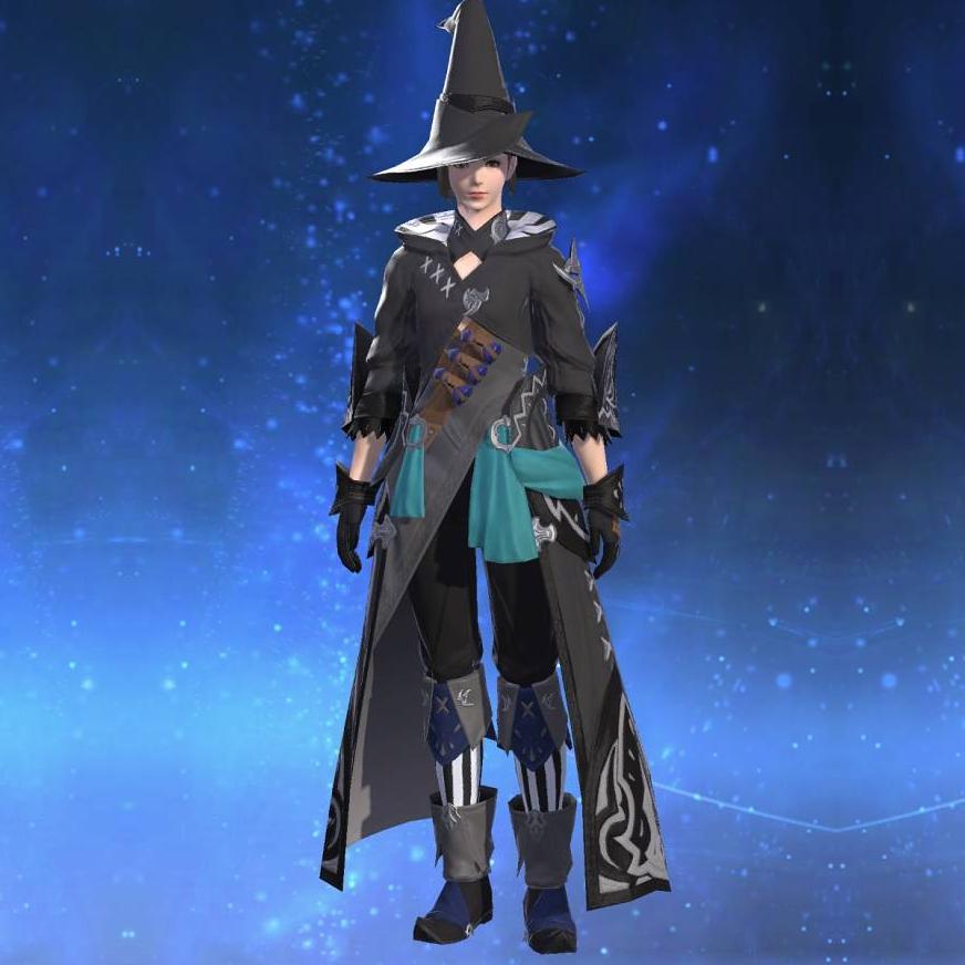 Cashmere Robe of Casting's gearset image female.